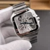 Cartier Santos Skeleton Watch 39.8mm