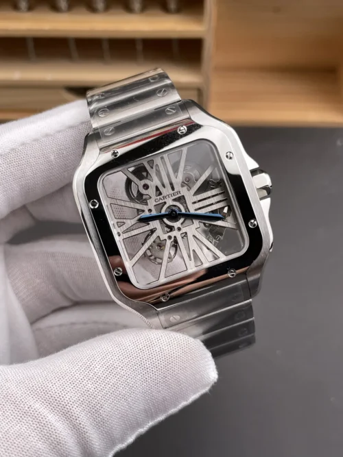 Cartier Santos Skeleton Watch 39.8mm