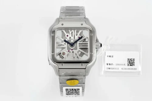 Cartier Santos Square Case Quartz Watch 47.5mm
