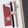 Cartier Ballon Blanc Rose Gold-Tone Watch Leather Strap SKU CARTIER0067