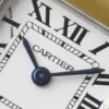 Cartier Panthère White Dial Watch 30mm Square Case