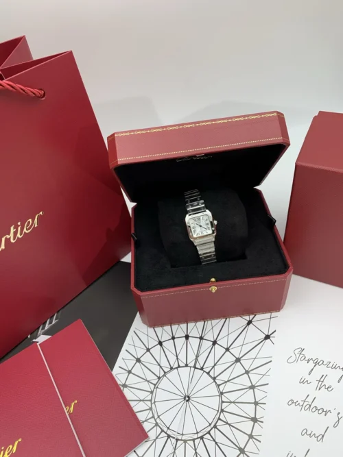 Cartier Santos Watch 34mm SKU CARTIER0105