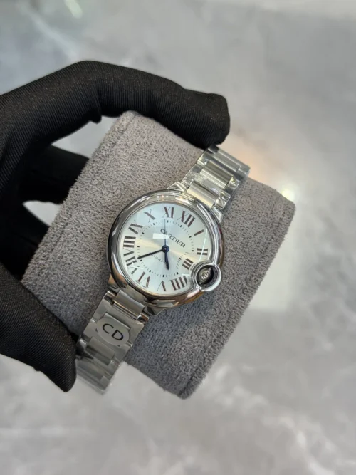 Cartier Ballon Bleu Men's Automatic Watch 33mm