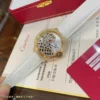 Cartier Ballon Bleu Diamond-Set Quartz Watch 36mm Square Case SKU CARTIER0141