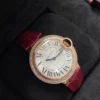Cartier Ballon Bleu WJBB0033 Women's Diamond-Set Automatic Watch 33mm SKU CARTIER0145