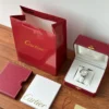 Cartier Ballon Bleu Quartz Watch Leather Strap