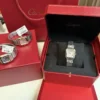 Cartier Santos Women's Square Case Quartz Watch 34mm