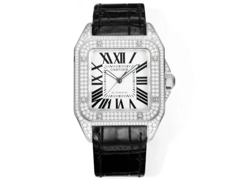 Cartier Santos Men's Gold-Tone Watch