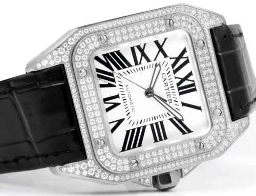Cartier Santos Men's Gold-Tone Watch