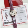 Cartier Ronde de Cartier Rose Gold-Tone Quartz Watch 29mm Leather Strap
