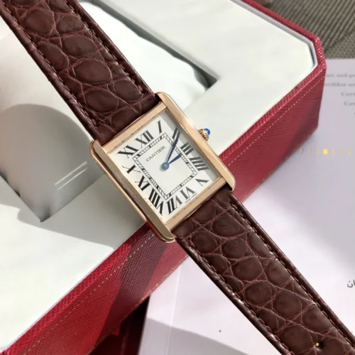 Cartier Ballon Bleu Rose Gold-Tone Watch 27mm