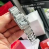 Cartier Tank Diamond-Set Quartz Watch 25mm