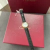 Cartier Ballon Bleu WGBB0007 Quartz Watch 28mm Leather Strap