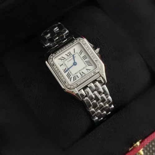 Cartier Panthère Diamond-Set Watch 30mm