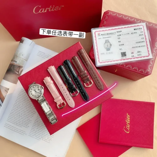 Cartier Diamond-Set Quartz Watch