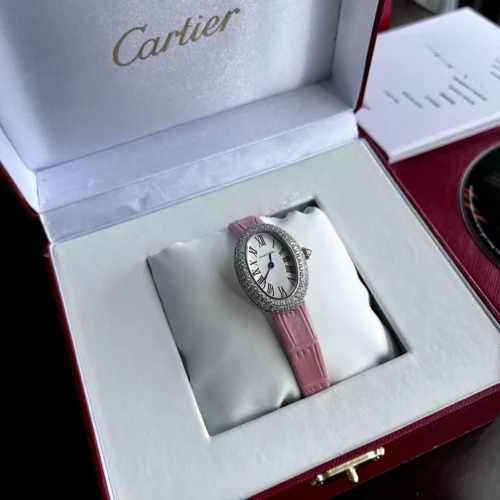 Cartier Baignoire Diamond-Set Watch 24.6mm SKU CARTIER0209