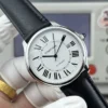Cartier Automatic Watch 40mm Leather Strap