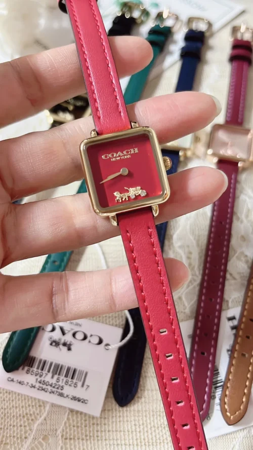 Coach Women's Square Case Watch 22mm