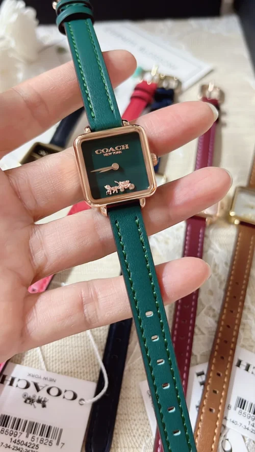 Coach Women's Square Case Watch 22mm