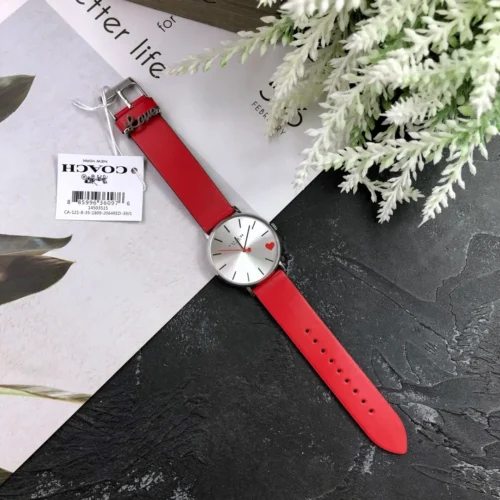 Coach Perry Women's Quartz Watch 36mm Leather Strap