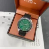 Coach Preston Men's Quartz Chronograph Watch 41mm Leather Strap