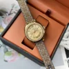 Coach 14503150 Women's Diamond-Set Watch 34mm Leather Strap