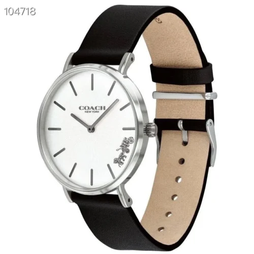 Coach Perry Women's Mother-of-Pearl Dial Quartz Watch Leather Strap