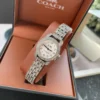 Coach White Dial Watch 22mm