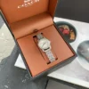 Coach White Dial Watch 22mm