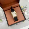 Coach Reese 14504312 Women's Square Case Quartz Watch 35mm Leather Strap