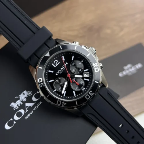 Coach 14602557 Men's Quartz Chronograph Watch 44mm Stainless Steel Bracelet