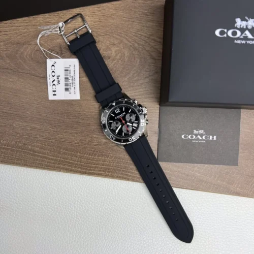 Coach 14602557 Men's Quartz Chronograph Watch 44mm Stainless Steel Bracelet