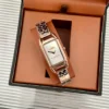 Coach 14504197 Women's Square Case Quartz Watch Stainless Steel Bracelet