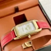 Coach Cadie 14504025 Mother-of-Pearl Dial Watch 17.5mm Square Case SKU COACH0106