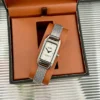 Coach Cadie 14504032 Women's Square Case Quartz Watch 17.5mm Stainless Steel Bracelet