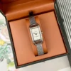 Coach Cadie 14504032 Women's Square Case Quartz Watch 17.5mm Stainless Steel Bracelet
