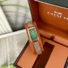 Coach Cadie 14504034 Women's Square Case Quartz Watch 17.5mm Stainless Steel Bracelet