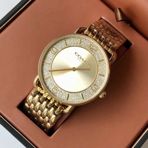 Coach Elliot Women's Diamond-Set Quartz Watch SKU COACH0119
