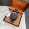 Coach Preston 14602386 Men's Quartz Chronograph Watch 42mm Leather Strap