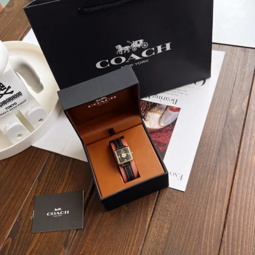 Coach Cass Women's Square Case Quartz Watch