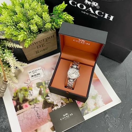 Coach Greyson 14503906 Women's Quartz Watch 28mm Stainless Steel Bracelet