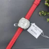 Coach Women's Diamond-Set Quartz Watch 34mm Square Case SKU COACH0161