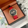 Coach Elliot Women's Slim Case Quartz Watch 36mm Leather Strap SKU COACH0162