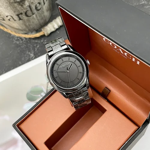Coach Preston 14503774 Women's Quartz Watch 38mm Ceramic Bracelet