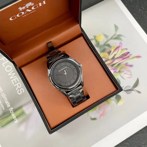 Coach Preston 14503774 Women's Quartz Watch 38mm Ceramic Bracelet