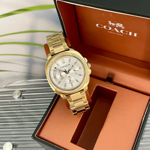 Coach Kitt 14504397 Women's Watch Stainless Steel Bracelet