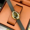 Coach Sammy 14504421 Women's Oval Case Quartz Watch Leather Strap