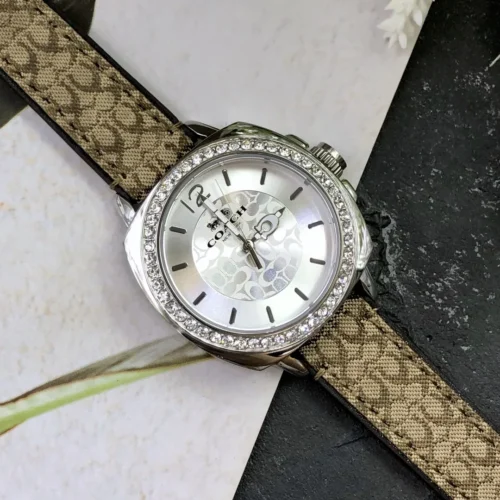 Coach Women's Quartz Watch 36mm Leather Strap