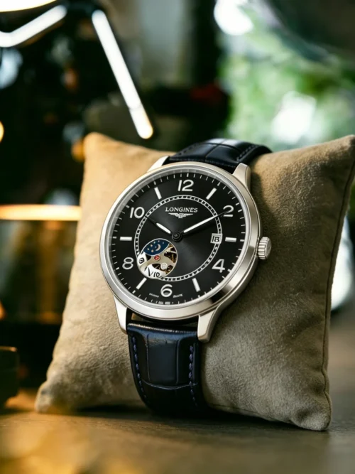 Longines Automatic Watch 41mm Leather Strap