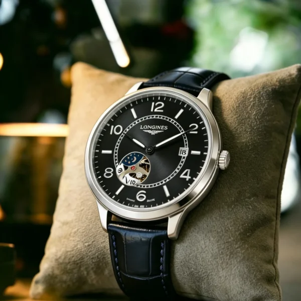 Longines Automatic Watch 41mm Leather Strap